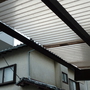 波板カーポートの屋根張替え-BEFORE02
