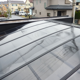 カーポートの屋根洗浄-AFTER01