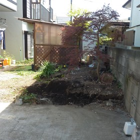 庭石の撤去処分工事-AFTER01