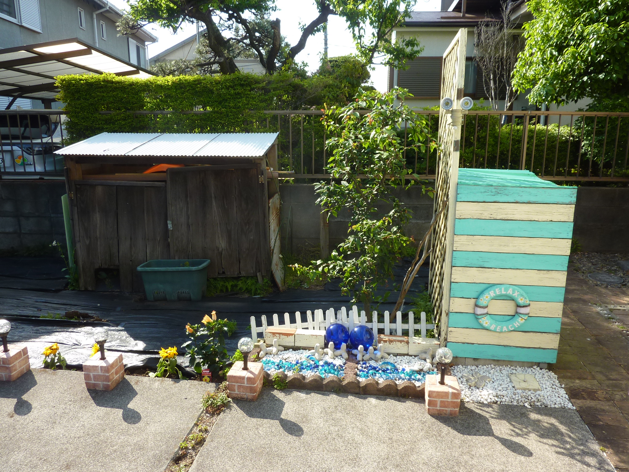 施工事例 庭周りの片付け お庭の片付け 神奈川県相模原市 上溝の不用品回収 遺品整理 便利屋 アシストワン