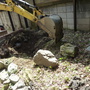 花壇の解体、庭石撤去-BEFORE04