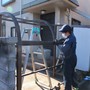 サイクルポート屋根張替え-BEFORE04