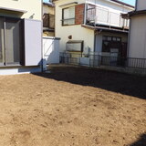 庭木の伐根と整地