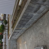 駐車スペースの片付け